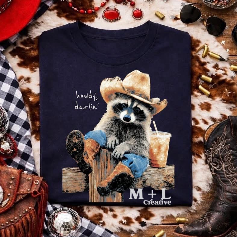 Howdy Darrlin Racoon