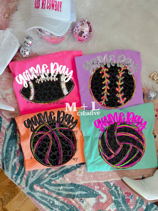 Game Day Sports Ball CUSTOM