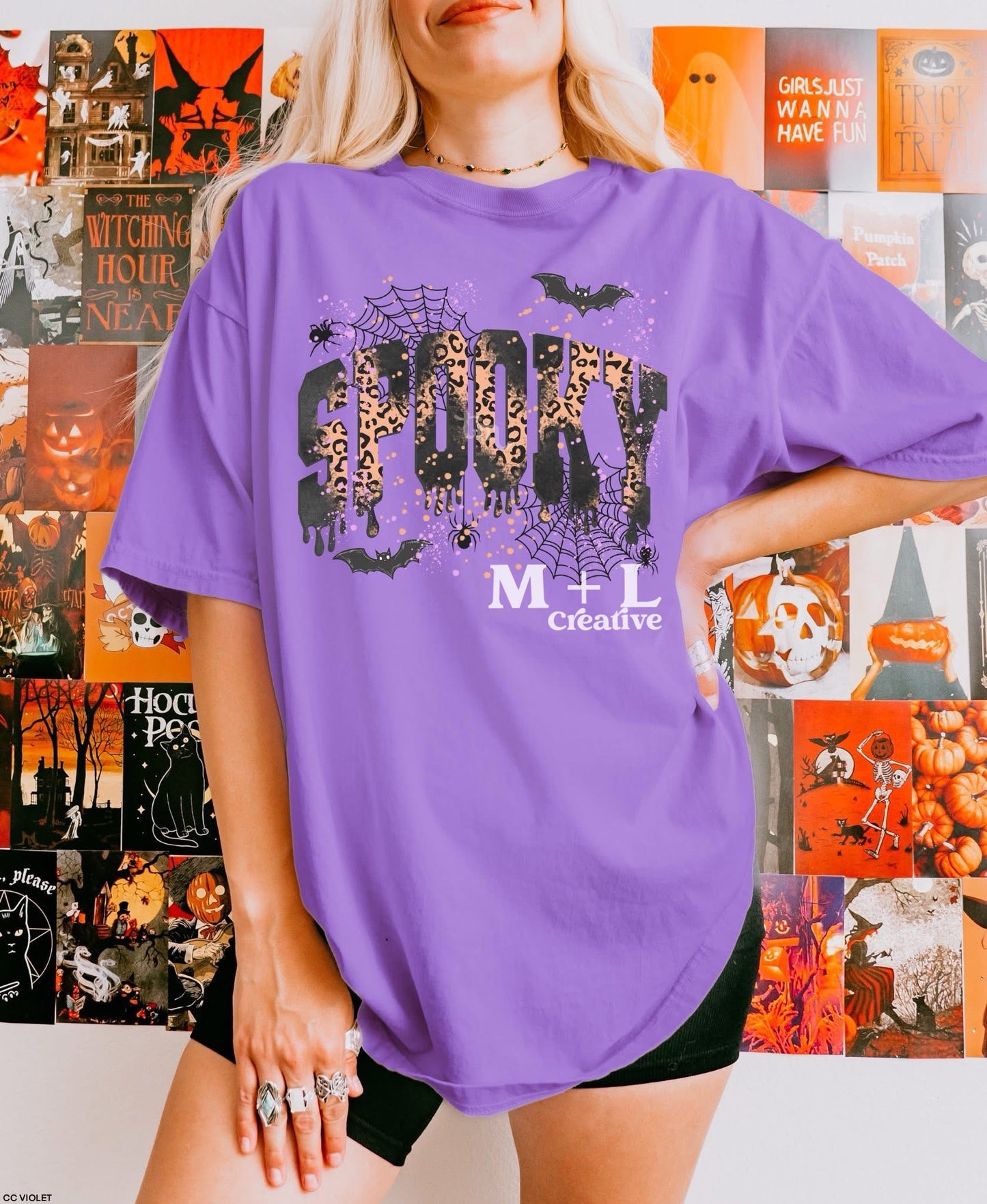 Spooky Leopard Print Drip