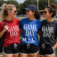 Game Day White Distressed