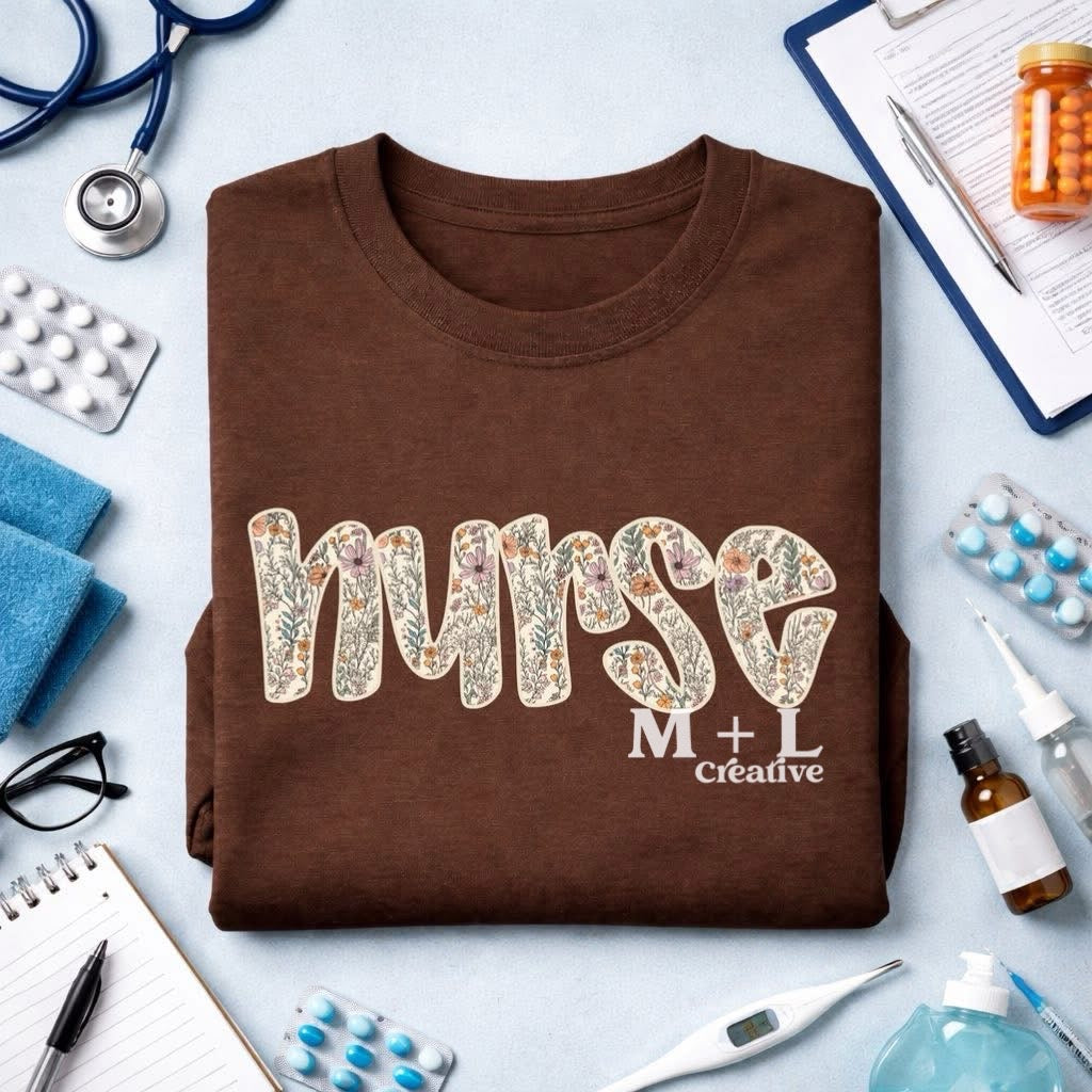 Boho Nurse Floral