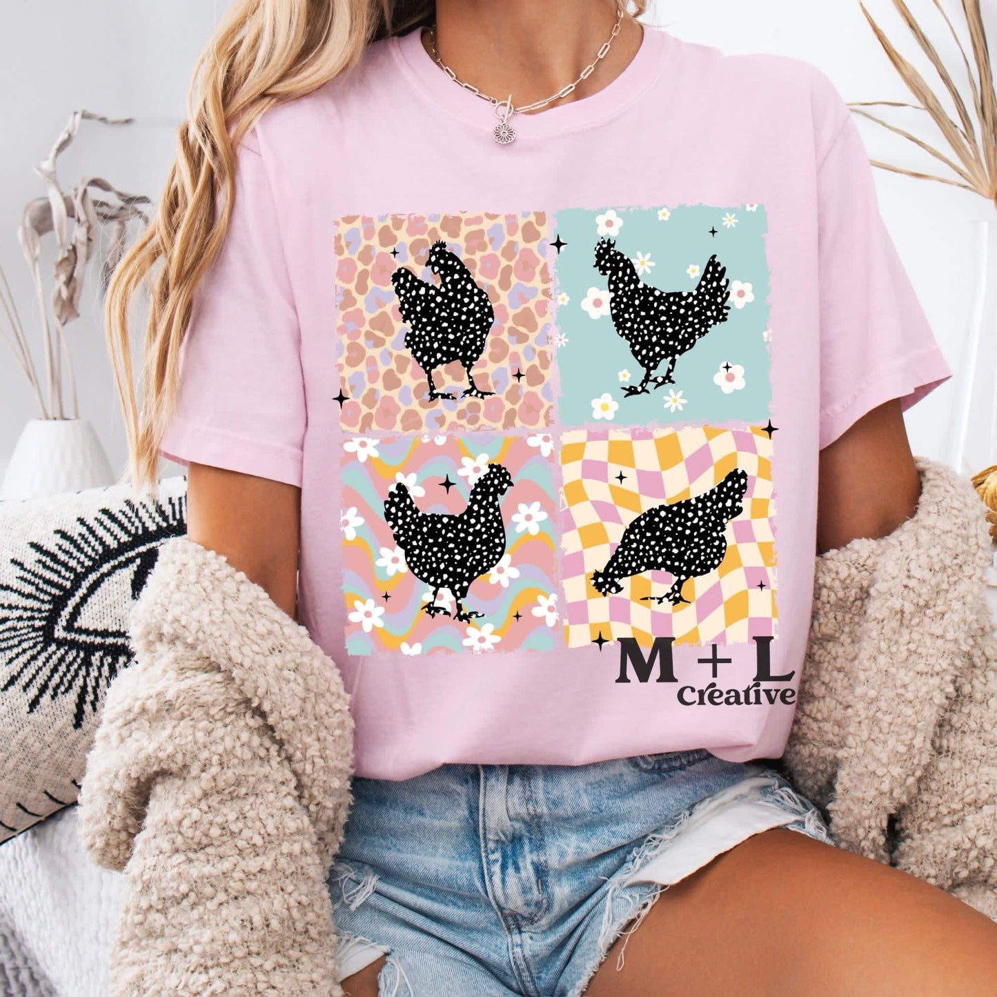 Retro Chickens