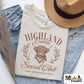 Highland Cattle Social Club Brown Ink