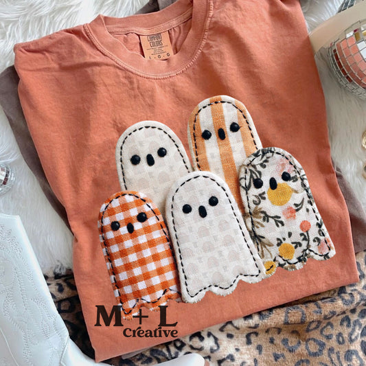 5 Patchwork Ghosts
