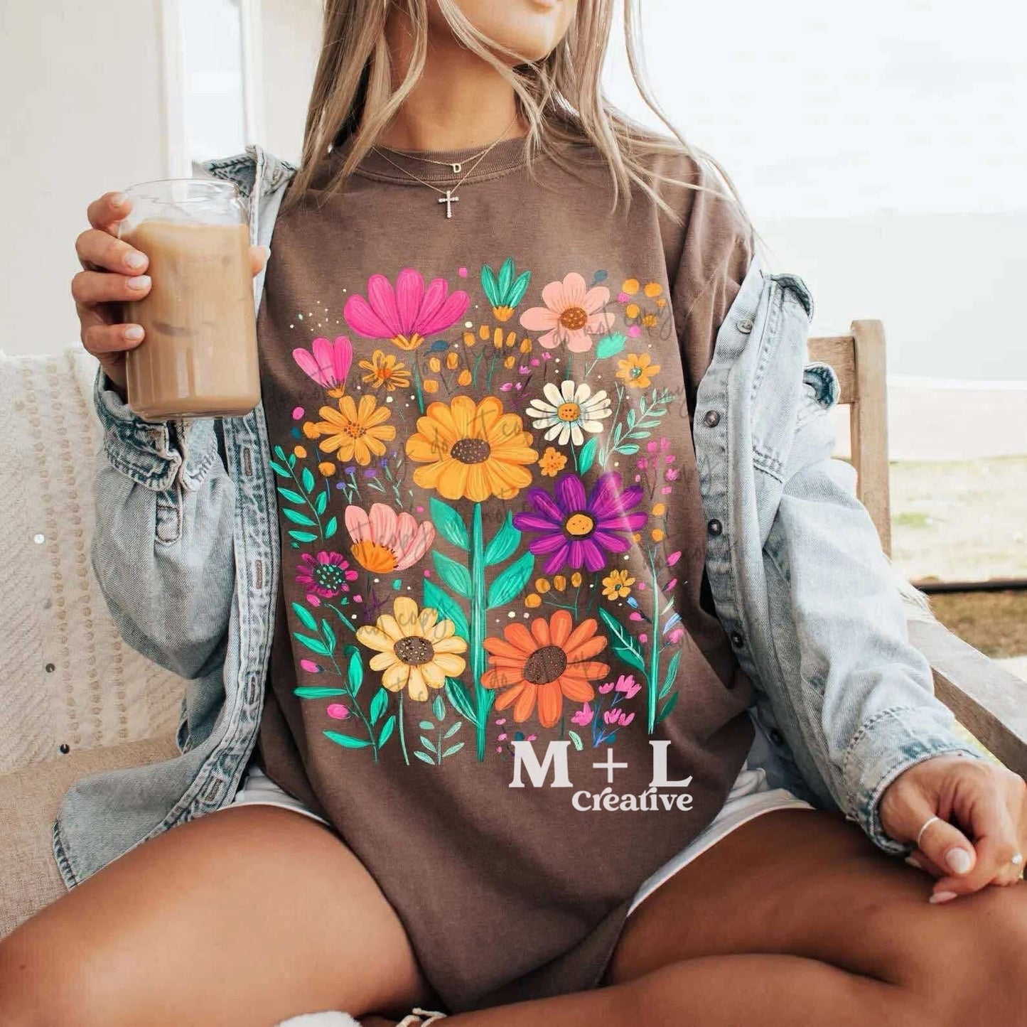Sunflower Floral Collage