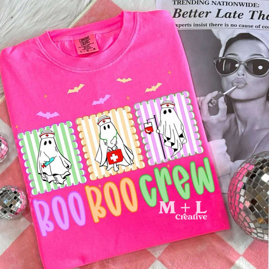 Boo Boo Crew Stripes