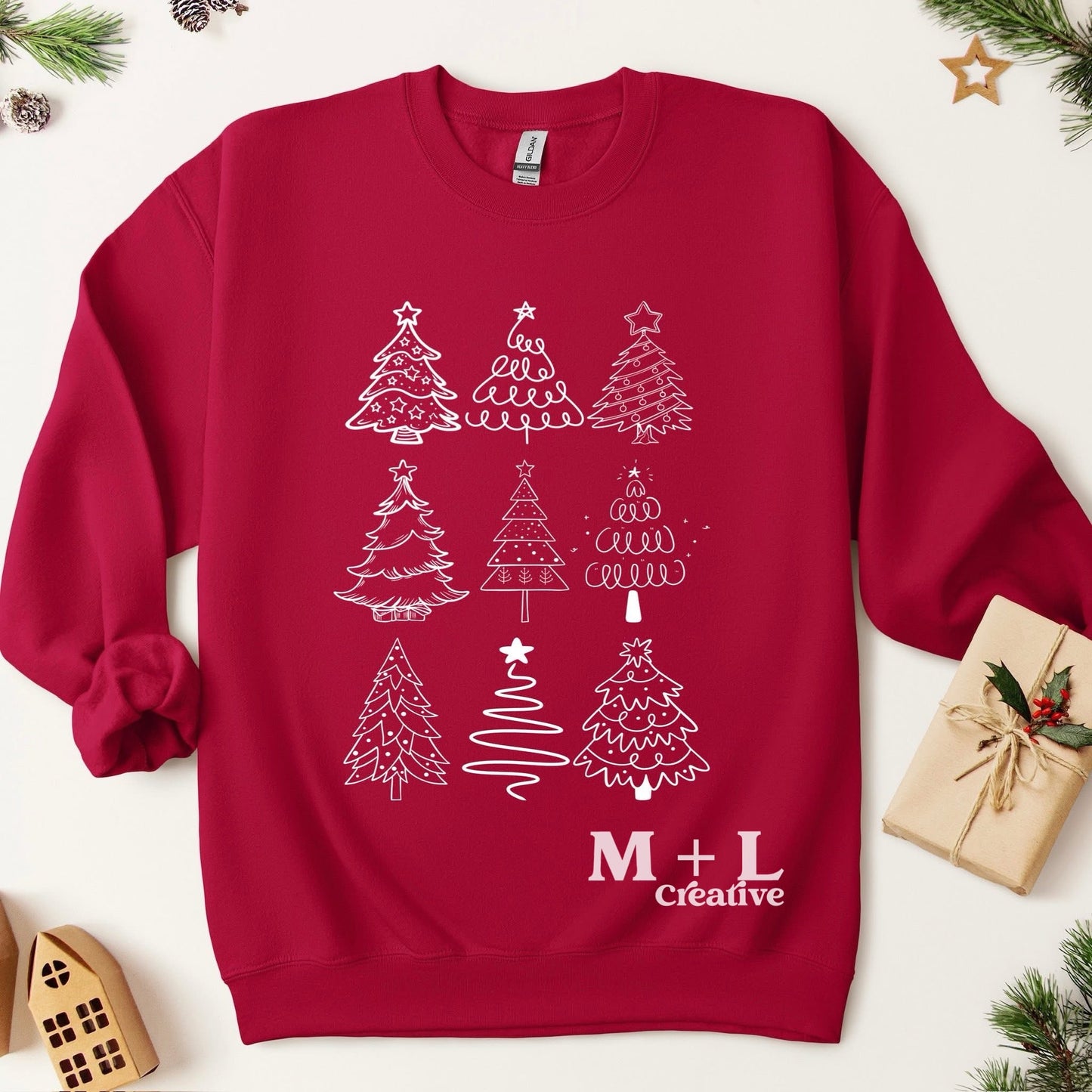 Christmas Tree Doodles