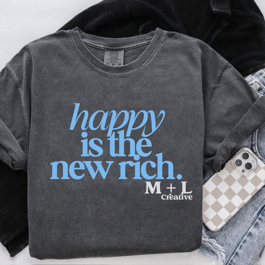Happy is the New Rich