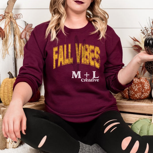 Fall Vibes Mustard Ink