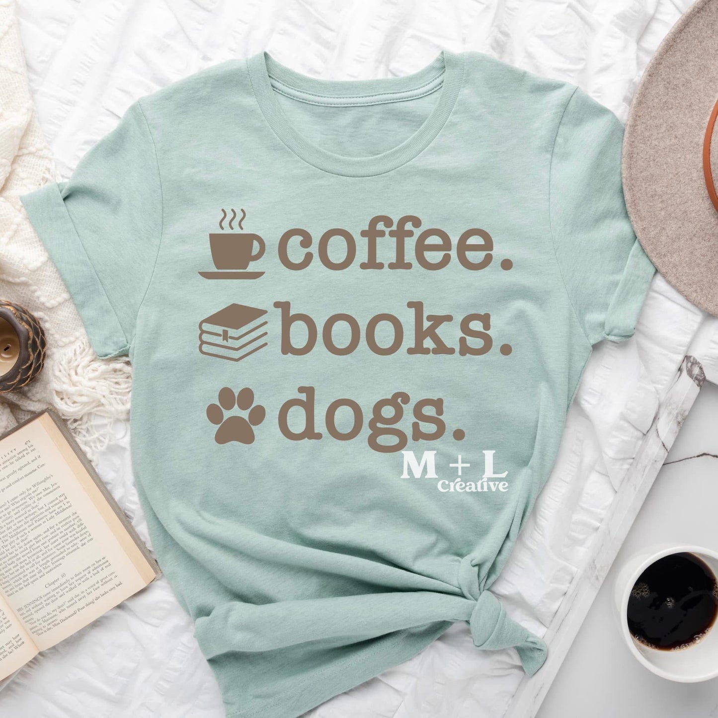 Coffee Books Dogs