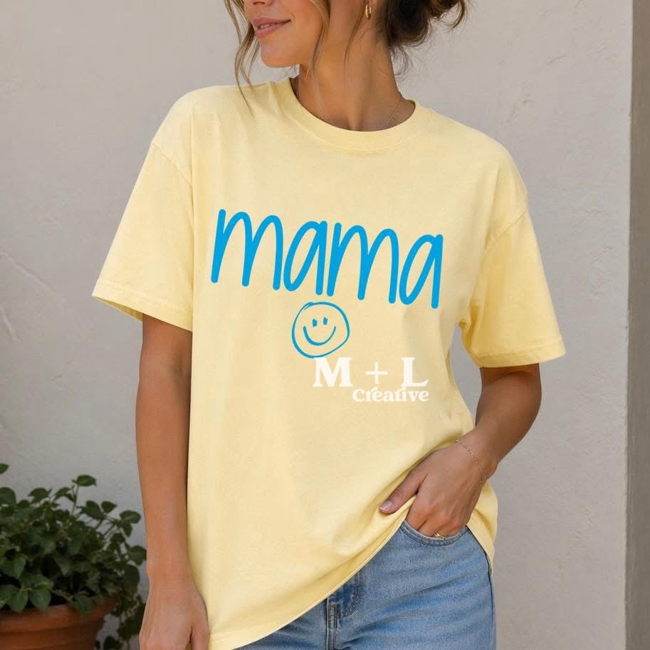 Mama Bright Blue