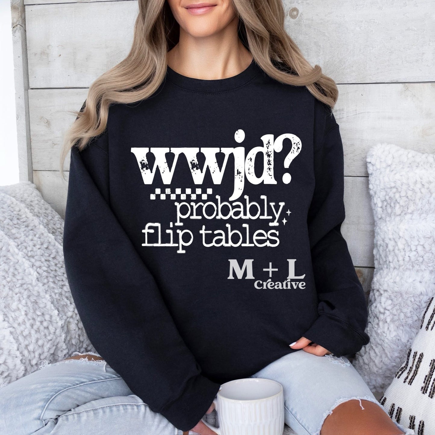 WWJD Probably Flip Tables