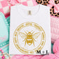 Bee Kind Metallic Gold Ink