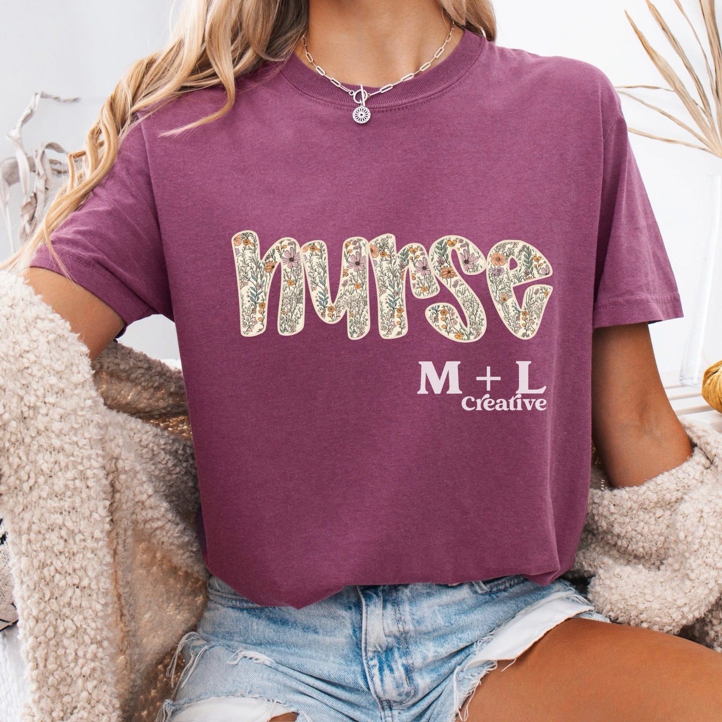 Boho Nurse Floral