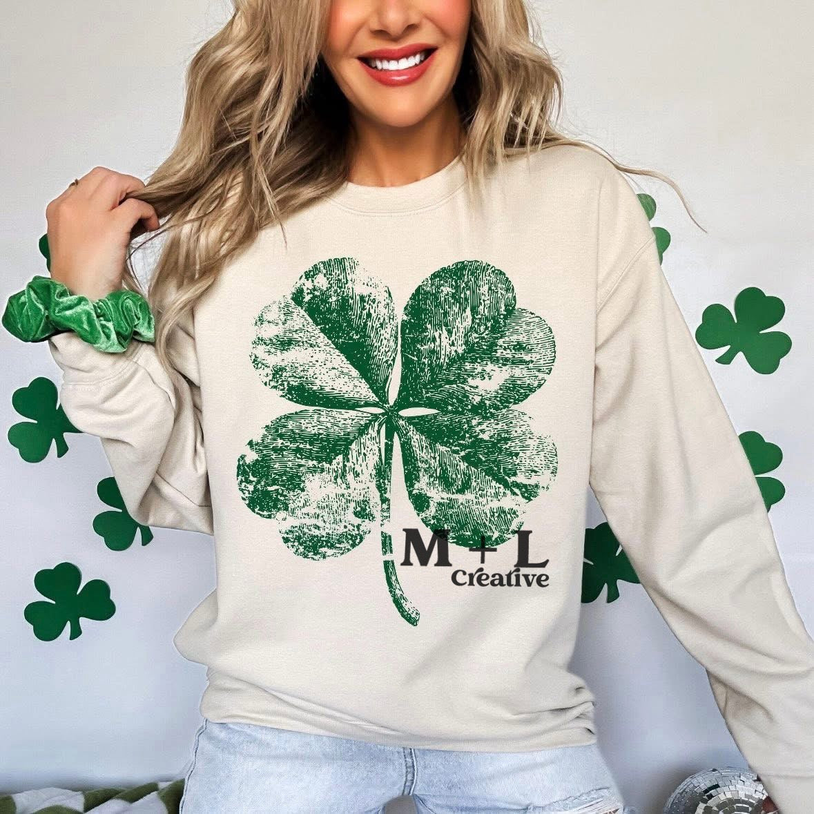 Distressed Shamrock