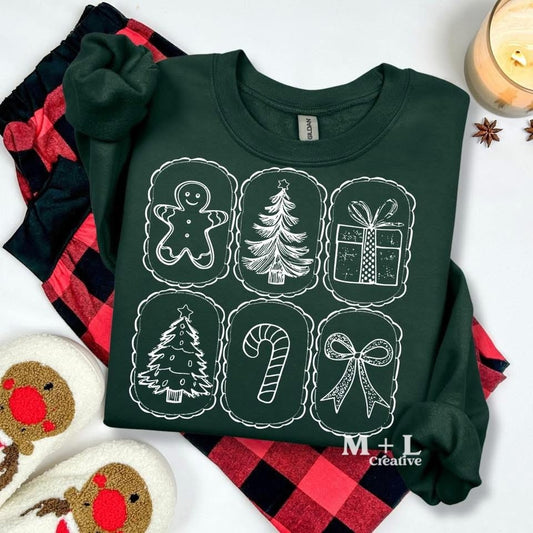 Christmas Doodle Frames