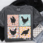 Retro Chickens