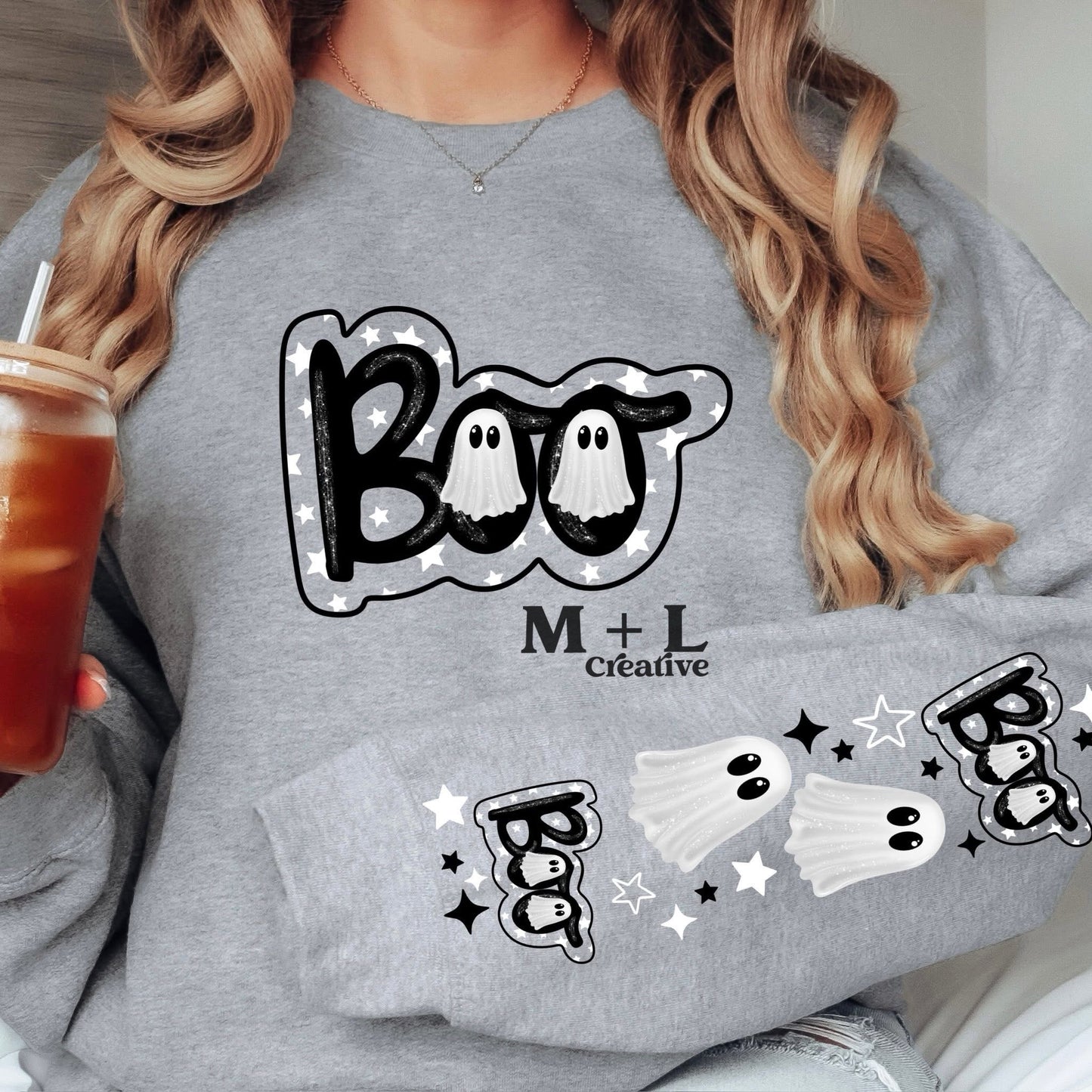 Boo Ghosts with Sleeves
