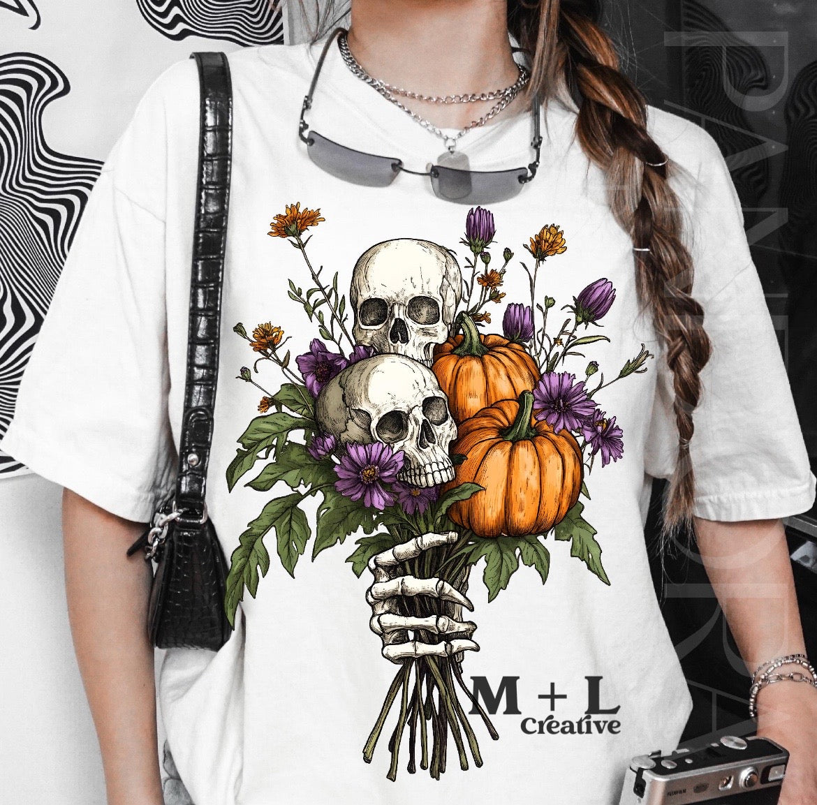 Halloween Skull Bouquet 2