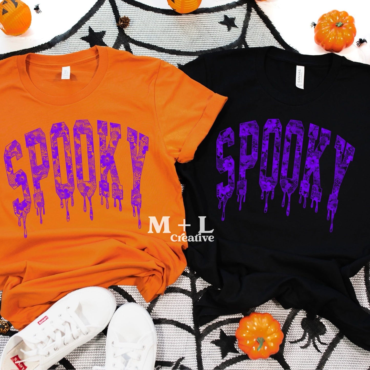 Spooky Purple Lace