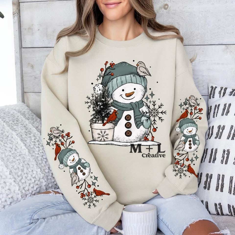 Snowman Birdie + Sleeves