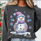 Glitter Disco Snowman