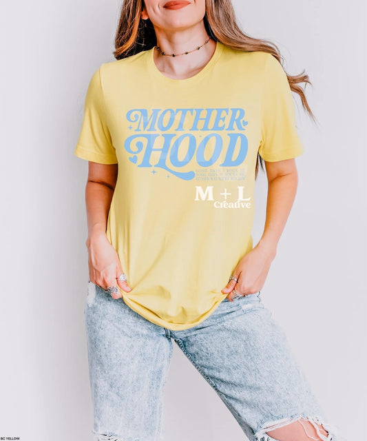 Motherhood Light Blue Ink