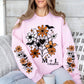 Floral Web with Sleeves
