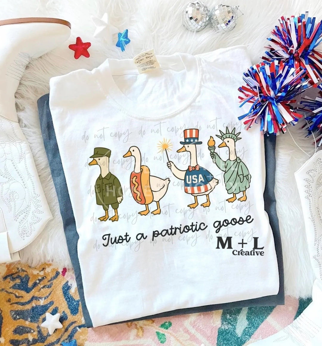 Patriotic Goose
