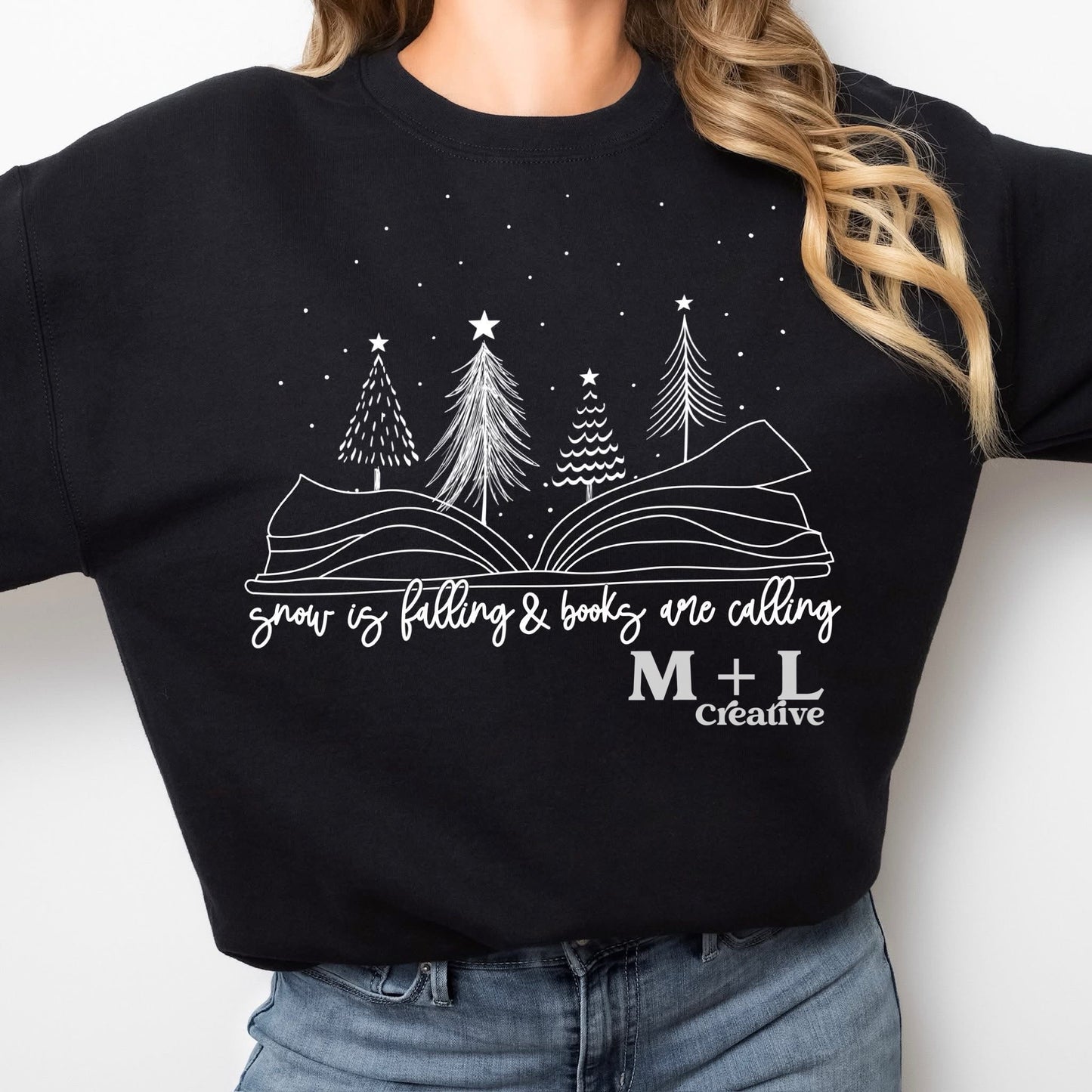 Snow is Falling Books are Calling