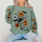 Floral Web with Sleeves