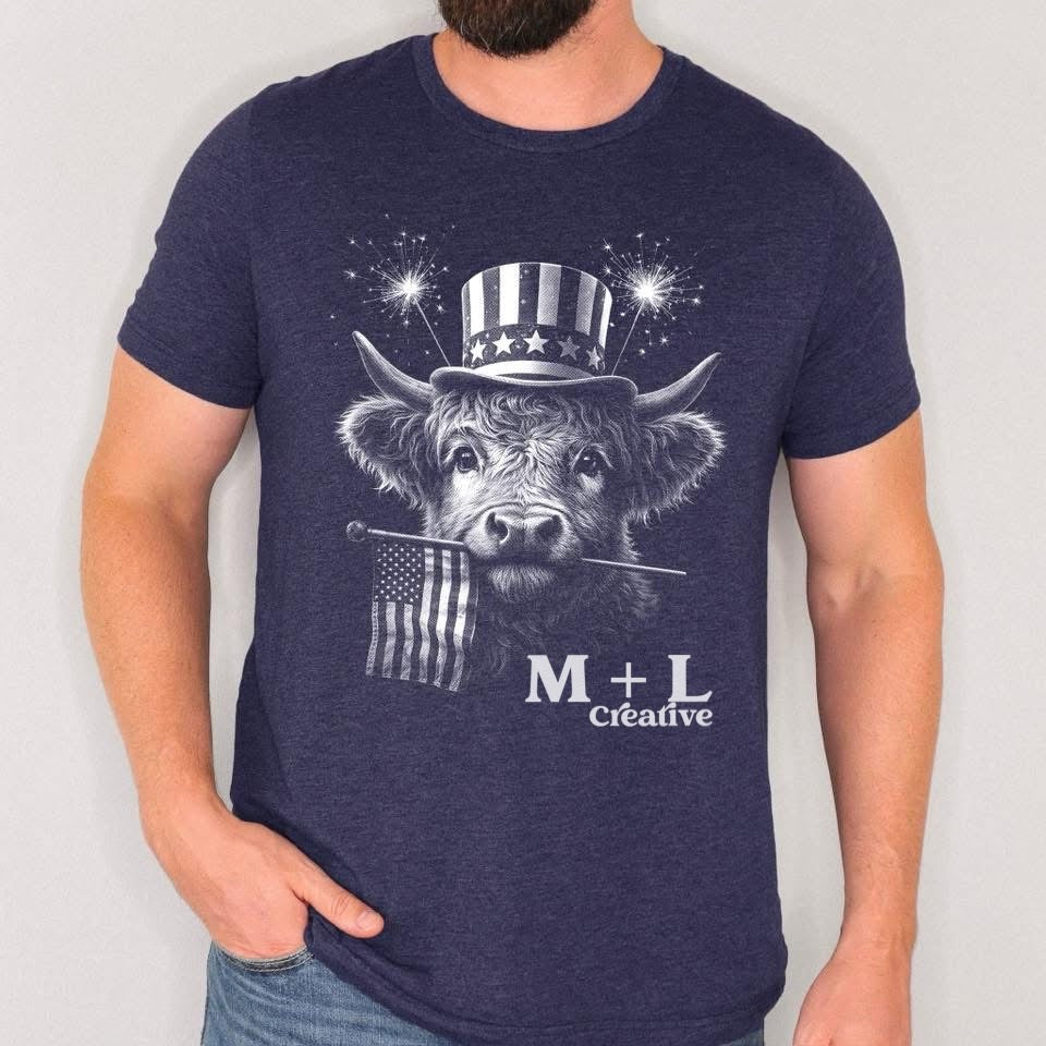 Patriotic Cow