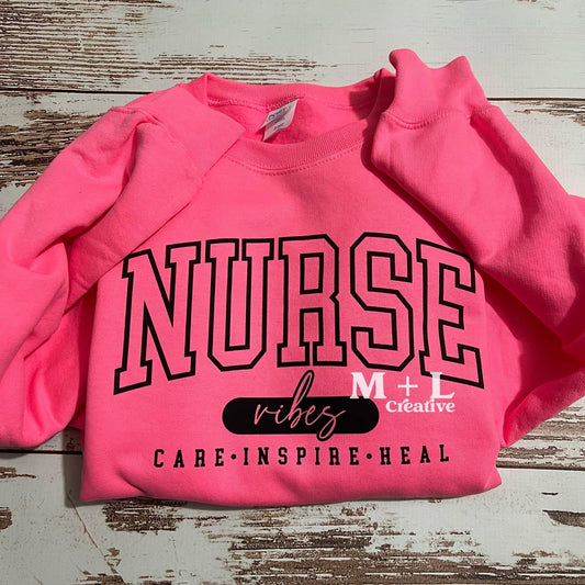 Nurse Vibes Black