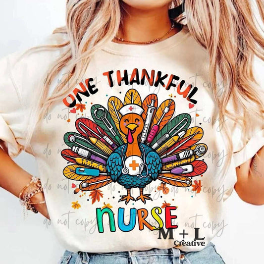 One Thankful Nurse Turkey