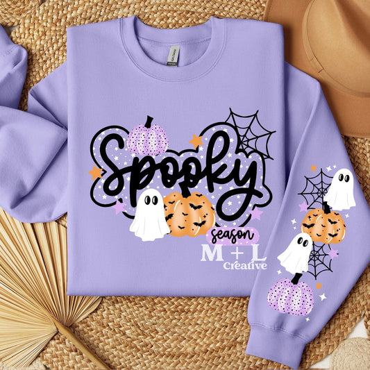 Glitter Spooky Season with Sleeves