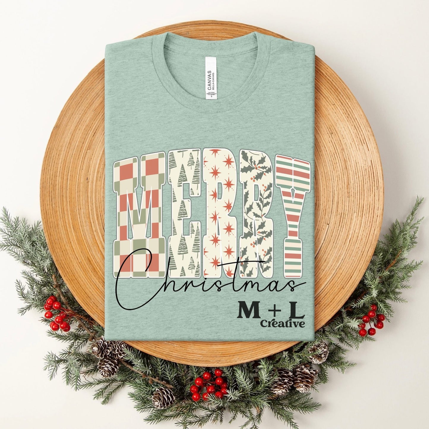 Merry Christmas Boho Neutrals