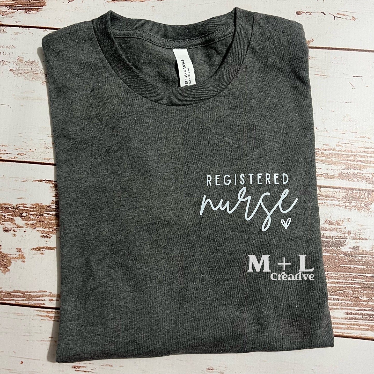 Registered Nurse White Pocket 🤍