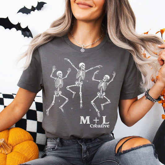 Dancing Skellies White