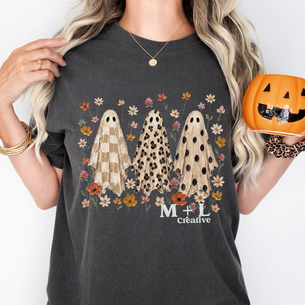 Floral Ghostie Trio