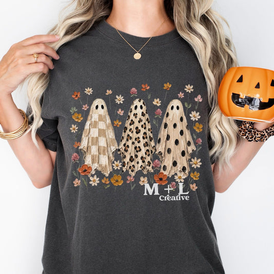 Floral Ghostie Trio