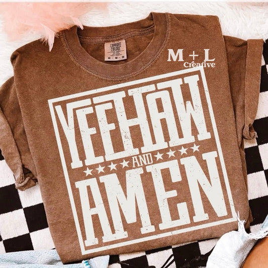 Yeehaw and Amen