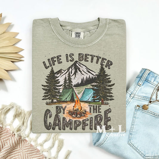 Life is Better By the Campfire