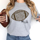 Leopard Football Brown Ink
