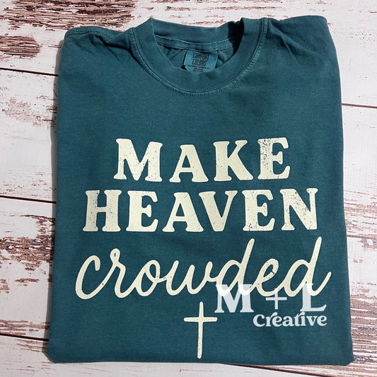 Make Heaven Crowded Distressed Beige