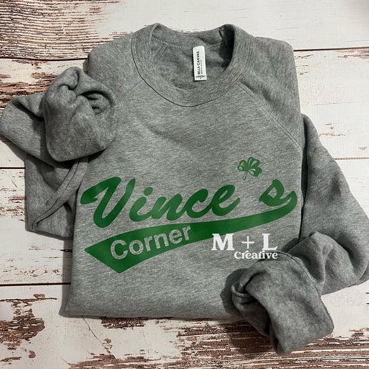 Vince’s Corner Green Logo