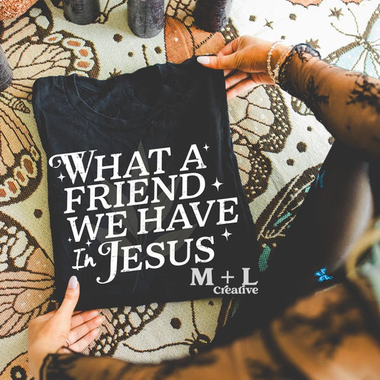 What A Friend We Have in Jesus White