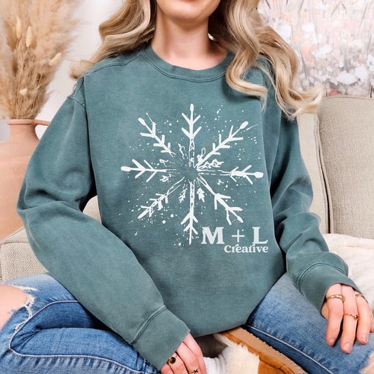 Snowflake Distressed