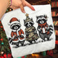 Christmas Raccoons