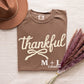Thankful Bow Beige Ink