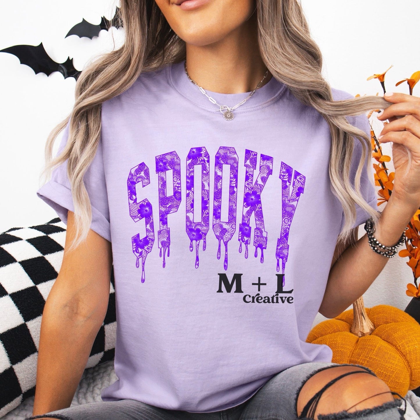 Spooky Purple Lace